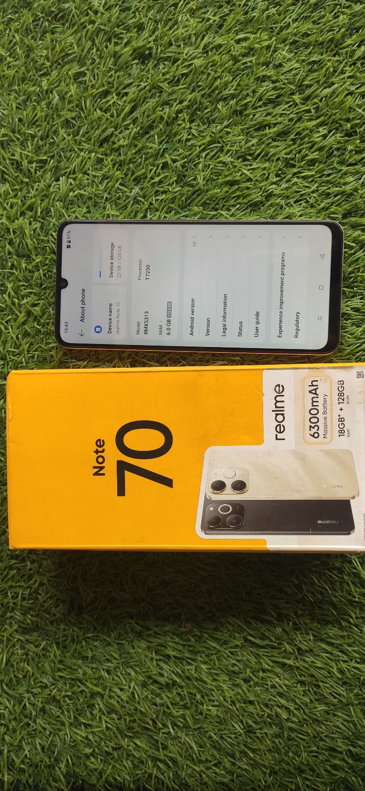 Realme Note 70 · 6GB / 128GB - photo 2