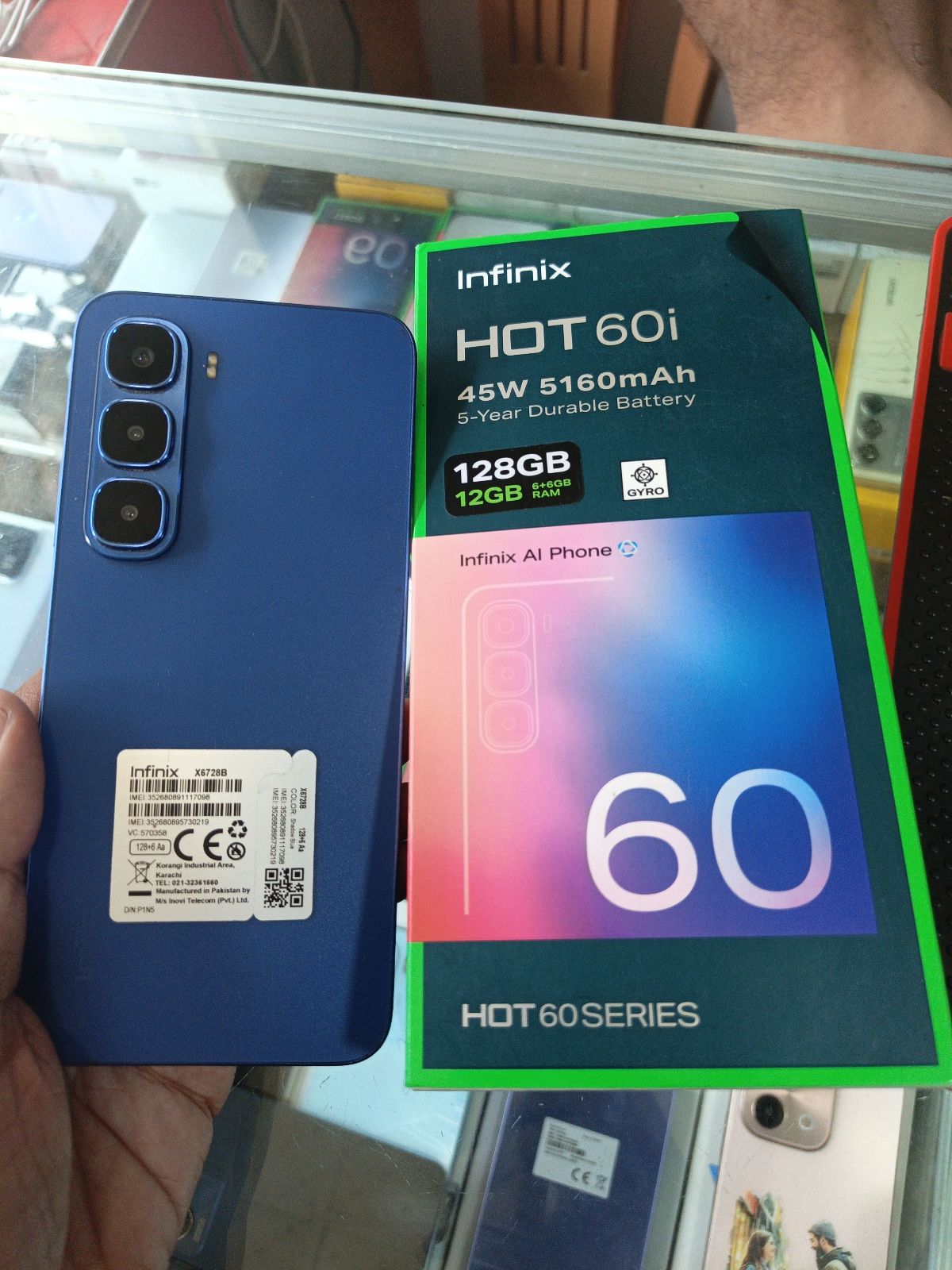 Infinix Hot 60i · 6GB / 128GB - photo 1