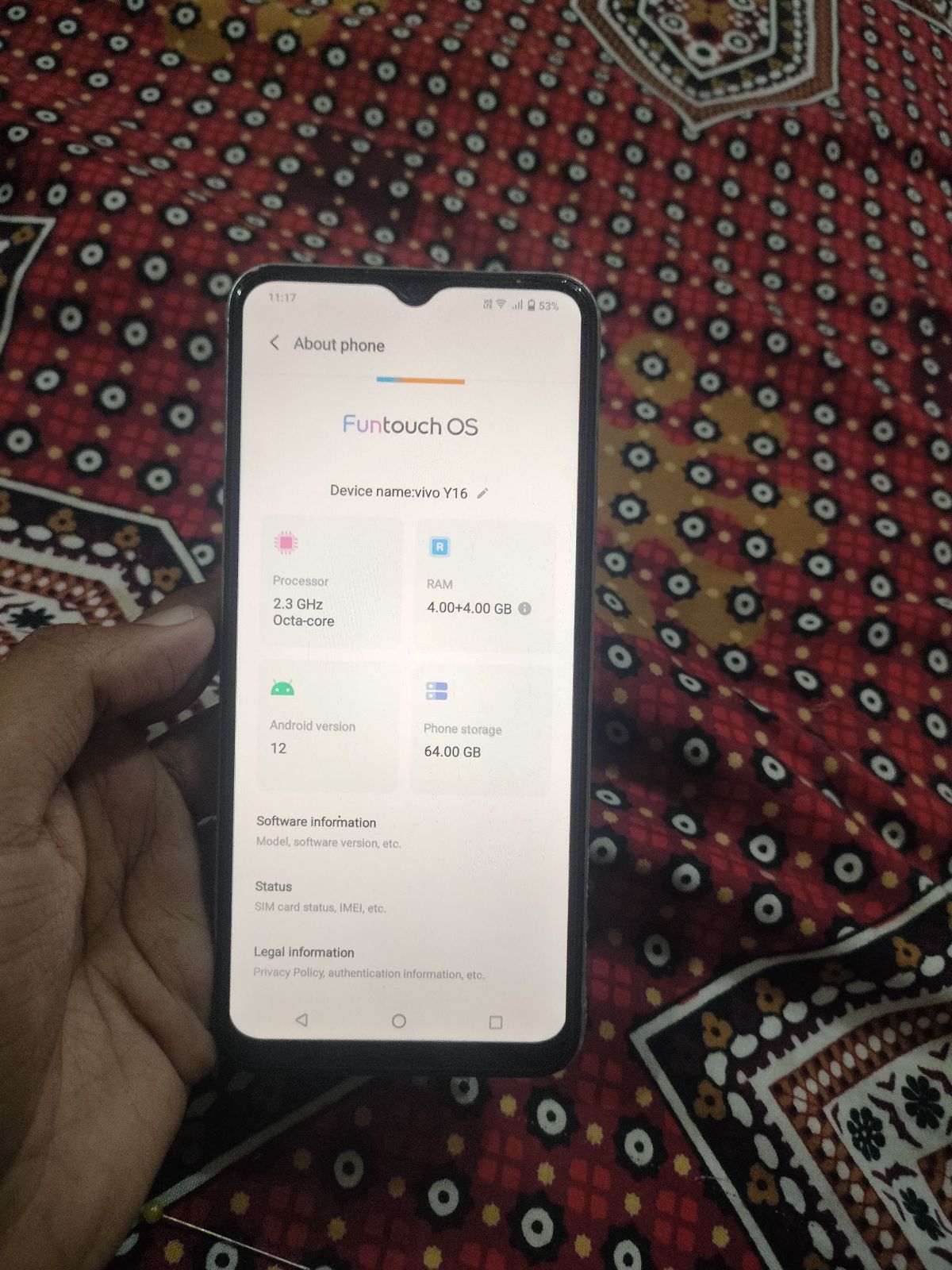 Vivo Y16 · 3GB / 64GB - photo 1