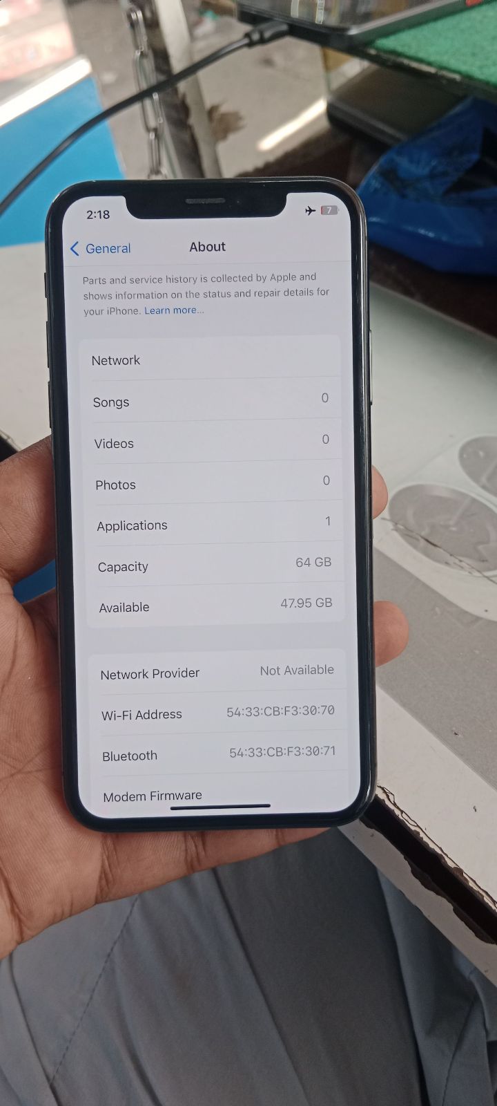 iPhone X · 64GB - photo 3