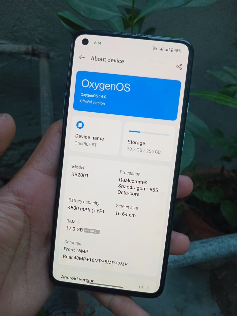 OnePlus 8T · 12GB / 256GB - photo 5